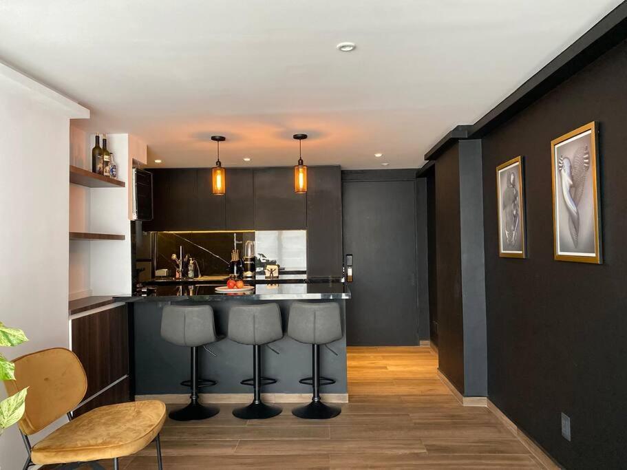 Black Loft. Moderno Y Nuevo, Super Ubicado. 墨西哥城 外观 照片